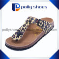 Sexy Leopard PU Flip Flop Slipper for Women